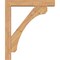 Ekena Millwork Legacy Block Smooth Bracket w/ Offset Brace, Western Red Cedar, 5 1/2"W x 30"D x 36"H BKT0604X30X36LEC05SWR - alternate 2